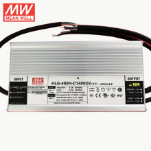 MEANWELL 7 años 2800ma conductor constante led 480W HLG-480H-C2800A